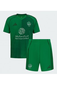 Fotbalové Dres Al-Ahli Dětské Domácí Oblečení 2025-26 Krátký Rukáv (+ trenýrky)